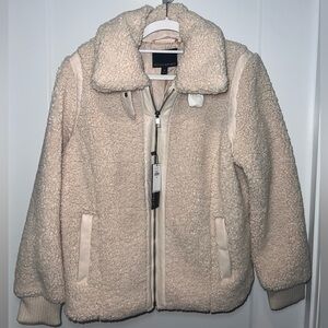 Banana Republic Sherpa Bomber Jacket (NWT)